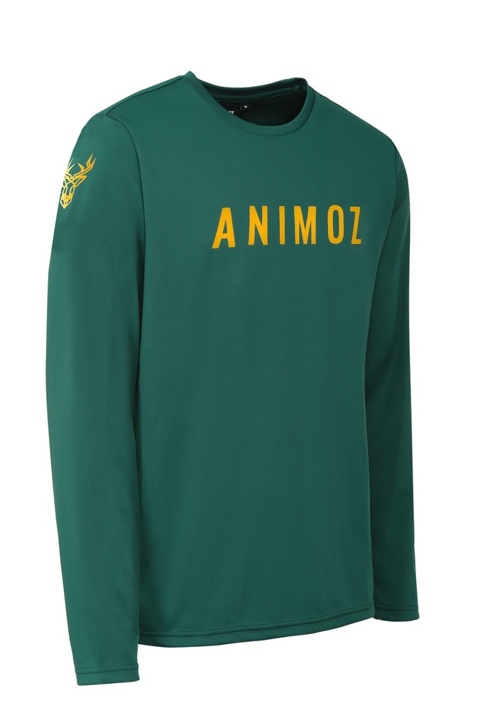 Long-sleeve top RAW Green