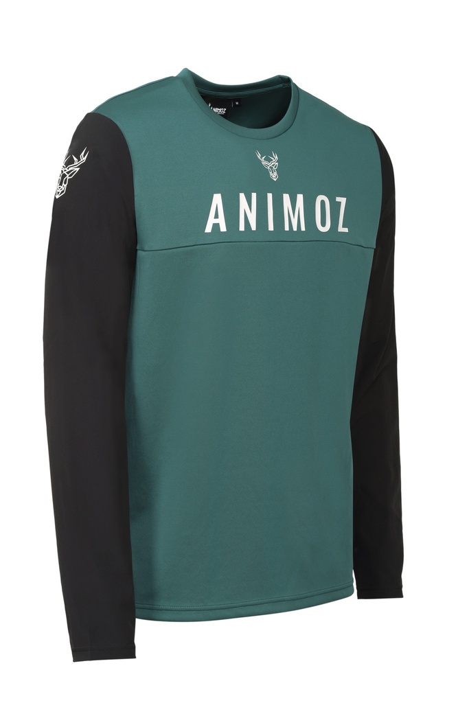 [SS24WILD-M07.2-XS] Maillot ML WILD Green (XS)
