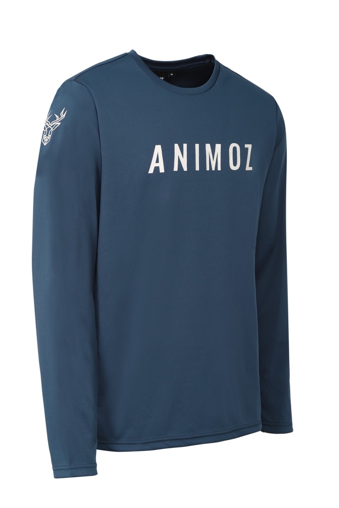 [SS24RAW-M07.1-XS] Maillot ML RAW Patrol Blue (XS)