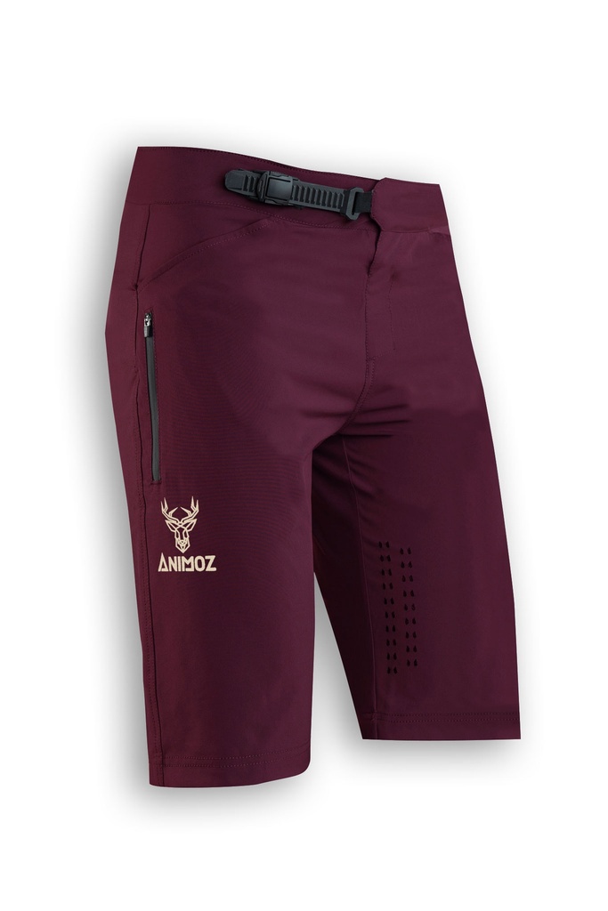 [SS22WILD-M14.4-IN-26] Short WILD burgundy - with inner (26 (XXS))