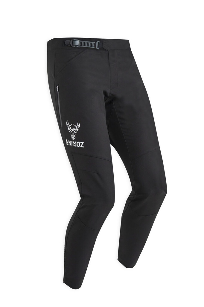 [SS22WILD-M15.1-IN-26] Pantalon WILD Noir - avec peau (26 (XXS))