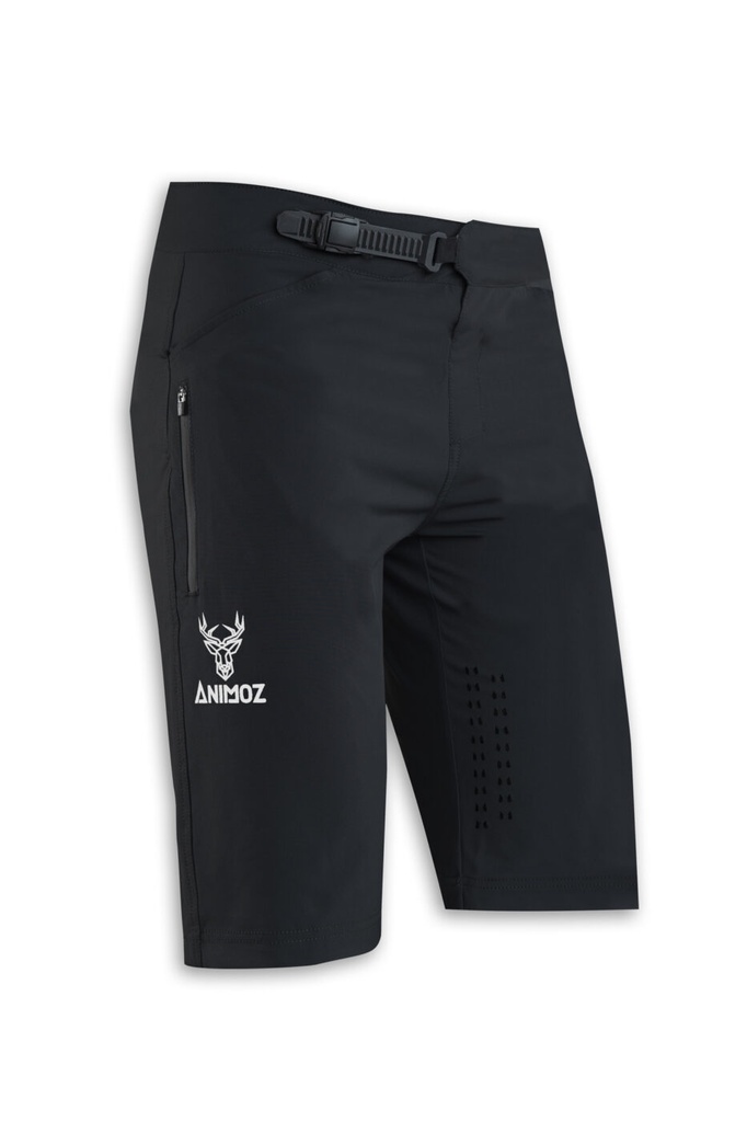 [SS22WILD-M14.1-IN-26] Short WILD Noir - avec peau (26 (XXS))