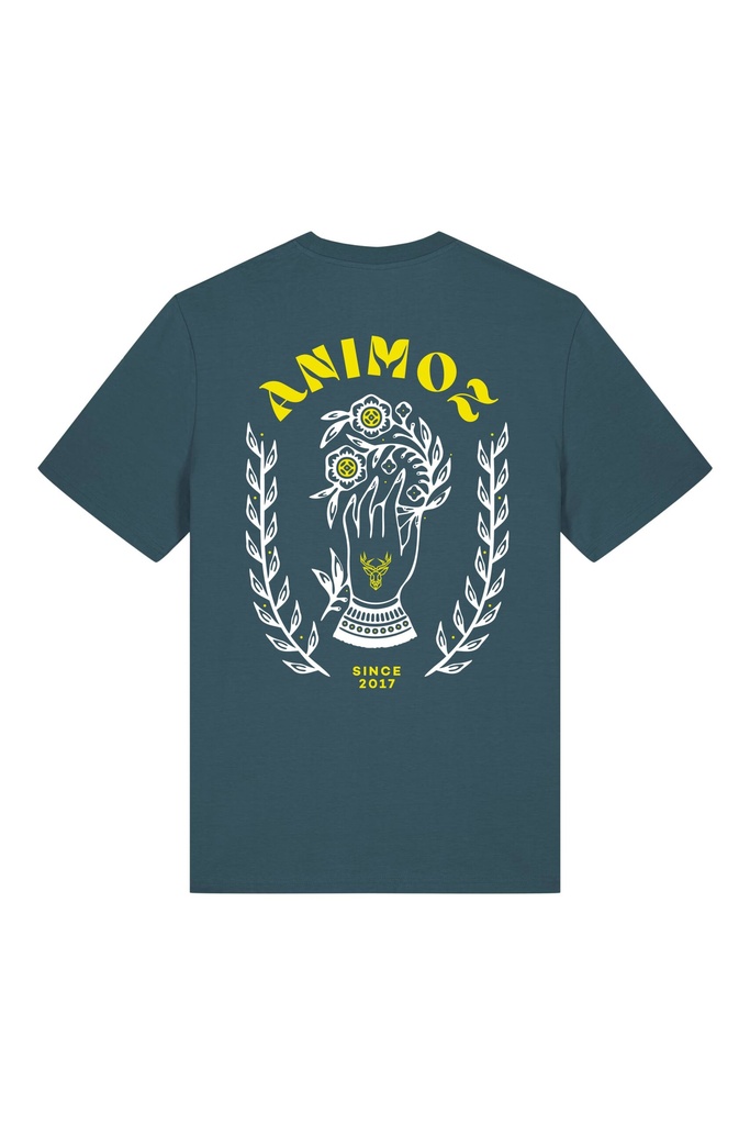 [SS25-LF-M06.8-XXS] T-shirt Hand Green (XXS)