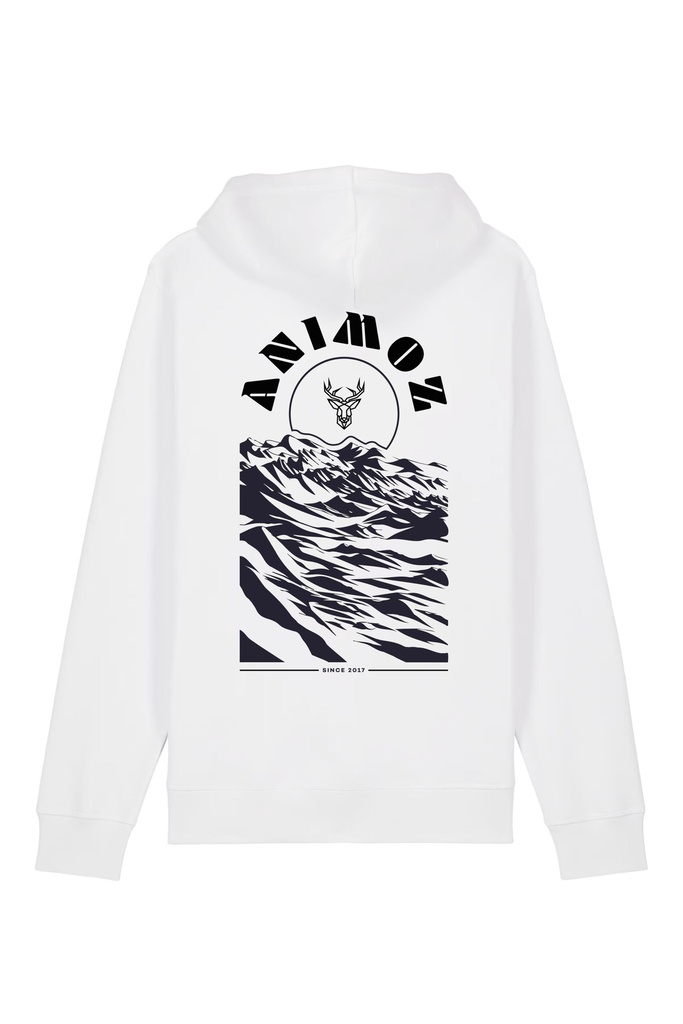 [SS25-LF-M09.1-XXS] Hoodie Mount White (XXS)