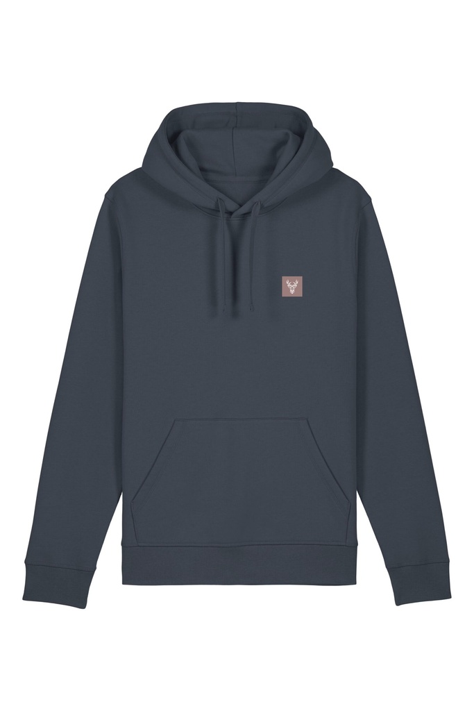 [SS25-LF-M09.7-XXS] Hoodie Square Ink Grey (XXS)