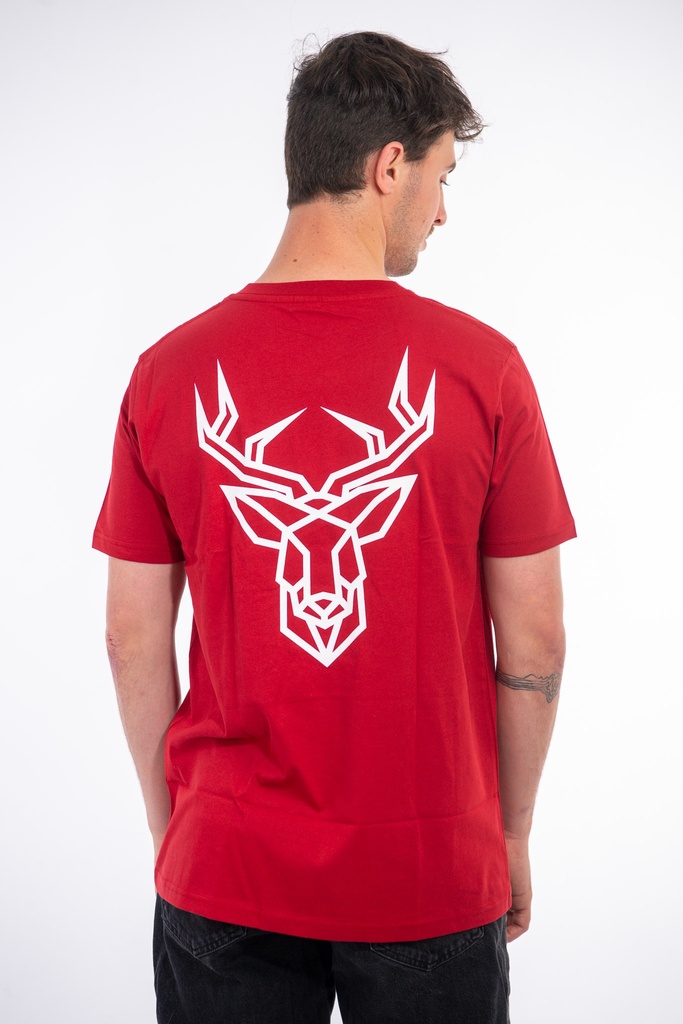[SS24-LF-M06.4-DAILY-S] T-shirt Daily Dark red (S)