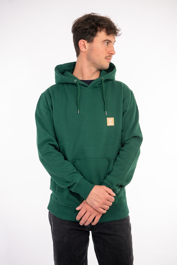 [SS24-LF-M09.3-DAILY-S] Hoodie Daily Bottle green (S)