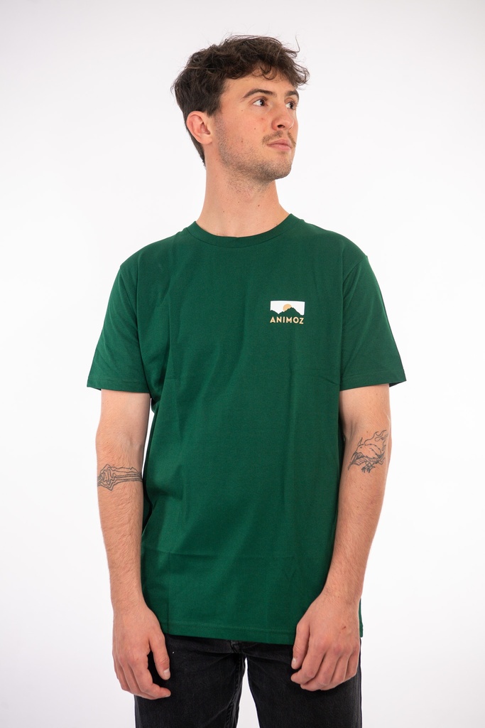 T-shirt Dawn Bottle green