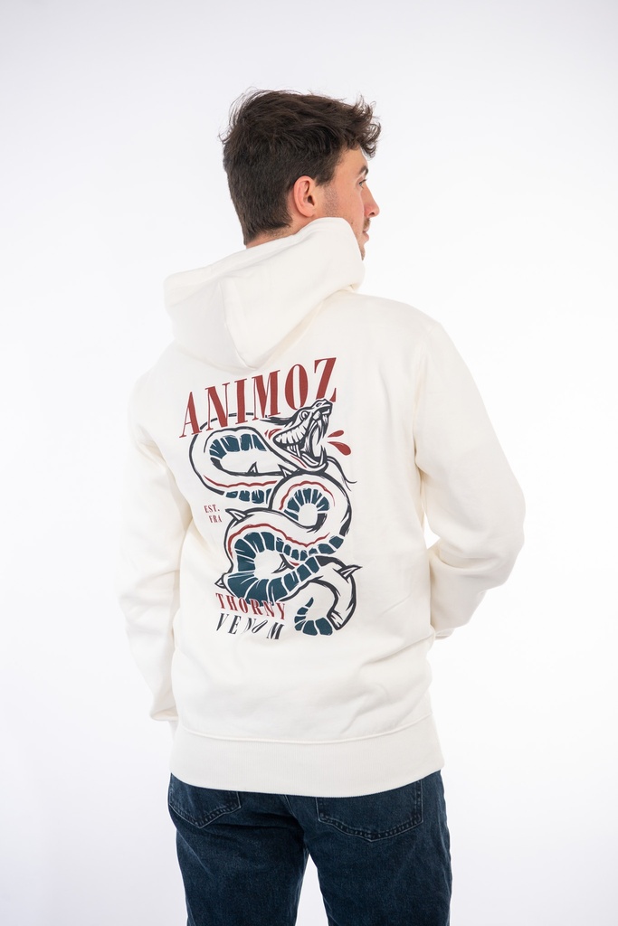 Hoodie Venom White mist
