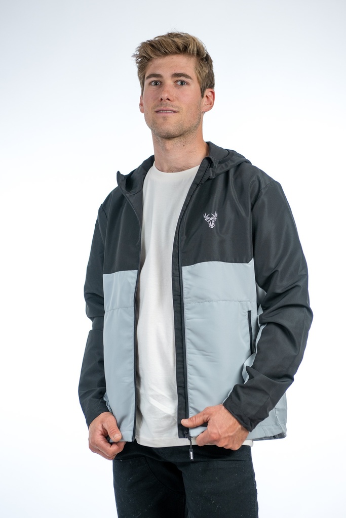 WILD BREEZE JACKET Black/sauge